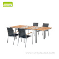 Fashionable Retractable Dining Table And Chair